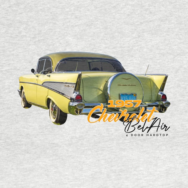 1957 Chevrolet BelAir 4 door hardtop sedan by Gestalt Imagery